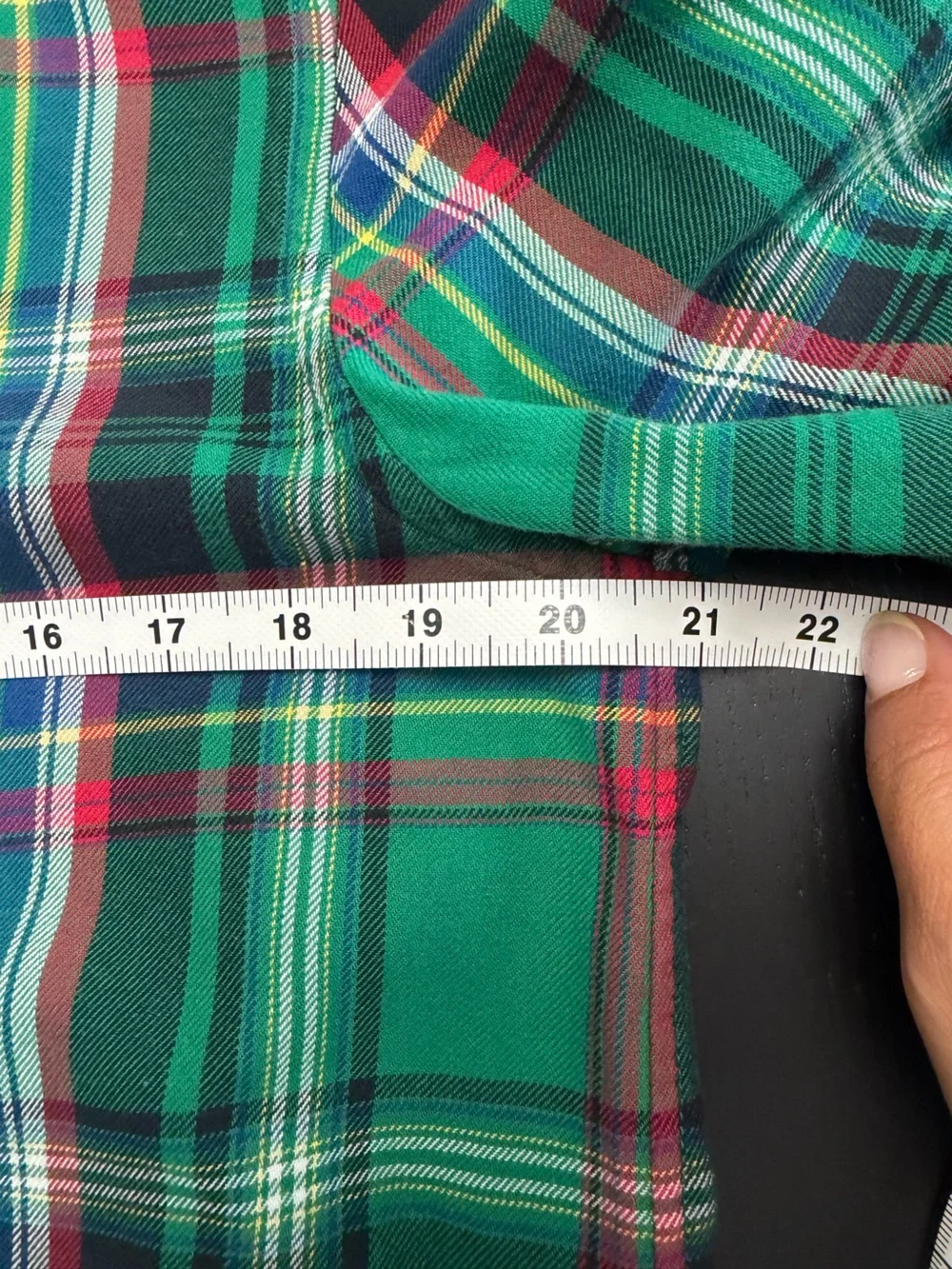 Ralph Lauren Green Plaid Button-Down Boys Shirt